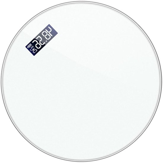 Digitale Personenwaage Gesundheitswaage Gesundheitscheck Usb Aufladbar 28 X 28 Cm Weiß