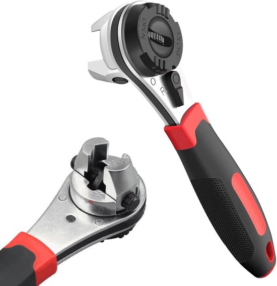 Ratschenschlüssel Universal Steckschlüssel Schrauben Rostfrei 6 22 Mm Schwarzchrom