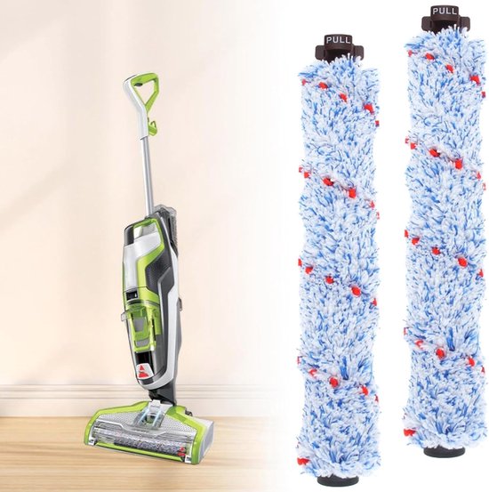 Passend Für Staubsauger Walzenbürsten (2 Stück), Mehrzweck Walzenbürste 1868/1866, Ersatzteile Für Bissell Crosswave Pet Pro & Crosswave 1785 Ser