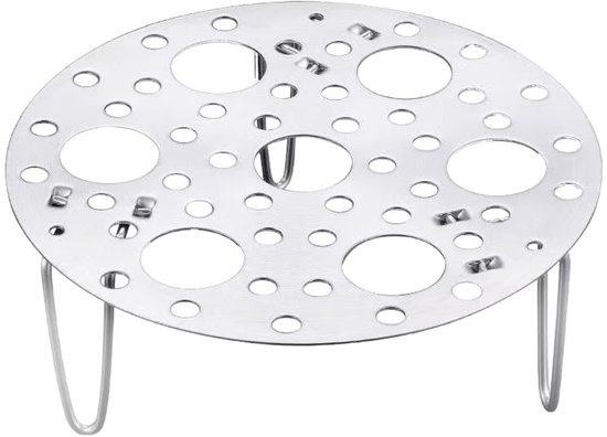 Zusammenklappbarer Dampfeinsatz Aus Edelstahl Mit Vielen Dampflöchern, Für Den Küchengebrauch, Robust Und Langlebig, Zusammenklappbarer Dampfeins