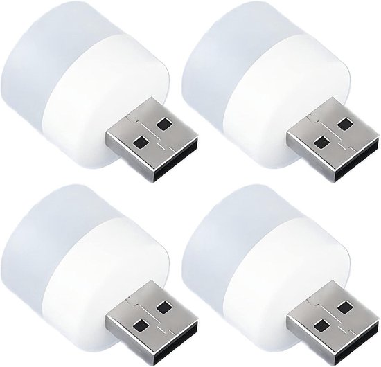 20 Stück Led Nachtlicht Zum Einstecken, Mini Usb Led Leuchte, Flexible Usb Led Stimmungsleuchte, Tragbare Led Leuchte Für Auto, Drinnen, Draußen,