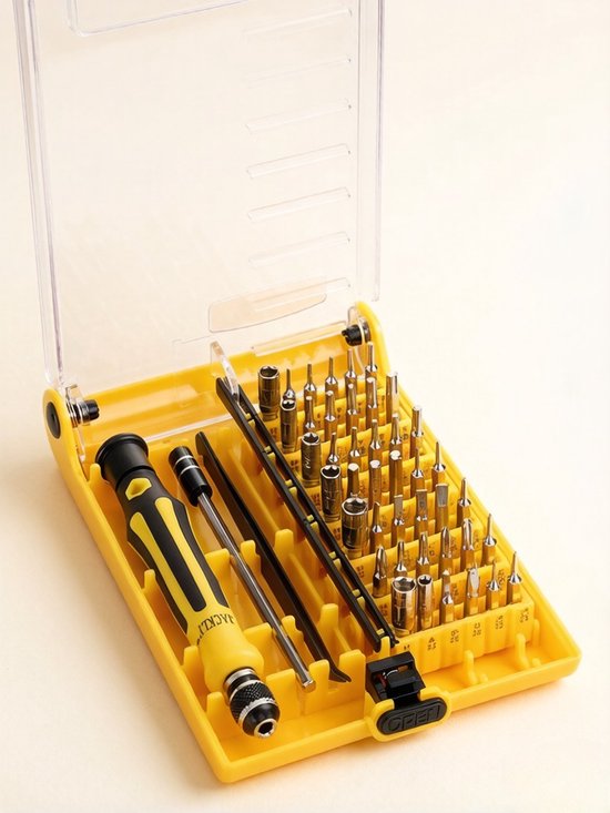 Präzisionsreparaturset 6089a 45 Teilig Magnetisches 45 In 1 Profi Präzisionsreparaturset