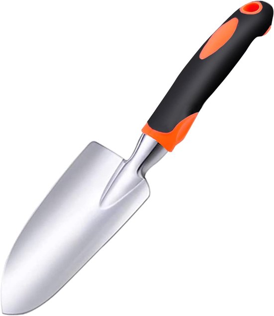Gartenkelle Werkzeuge Gartenschaufel Jiechang Aluminium Gartenkelle Rutschfester Ergonomischer Griff Handschaufel Pflanzen Umpflanzen Unkraut Jät