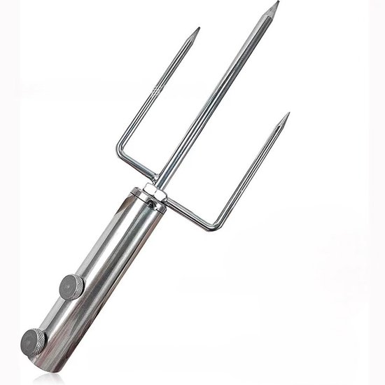 Erdspieß Sonnenschirmständer Silber
