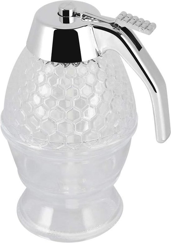 200 Ml Honigsirup Vintage Tropffreier Acryl Honigspender Honigglas.