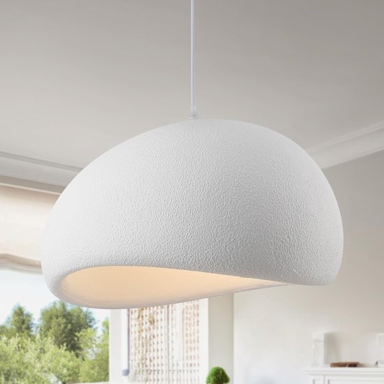 Moderner Kronleuchter Für Esszimmer, Küche, Flur, Schlafzimmer Pendelleuchte E27 Fassung Japanischer Wabi Sabi Stil, Vogelnestform Deckenleuchte