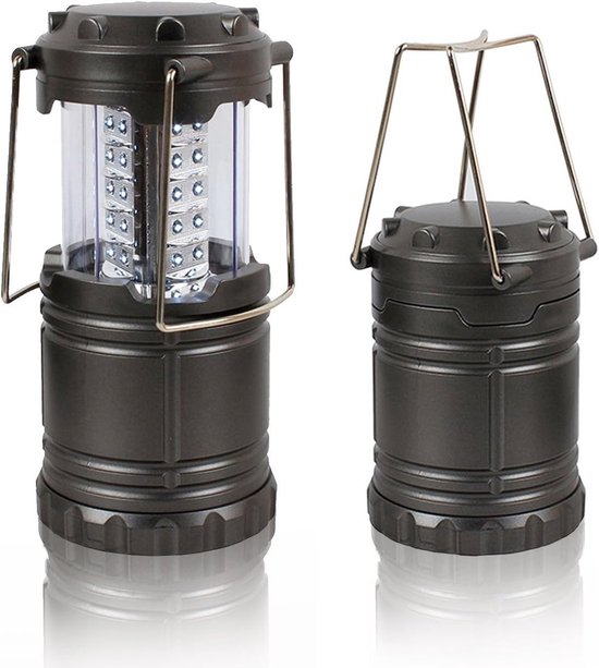 Led Campinglampe Faltbare, Batteriebetriebene Campinglampe Aa Batterien Notbeleuchtung, Angeln Zum Campen, Wandern Und Gärtnern Bei Hurrikanen, S