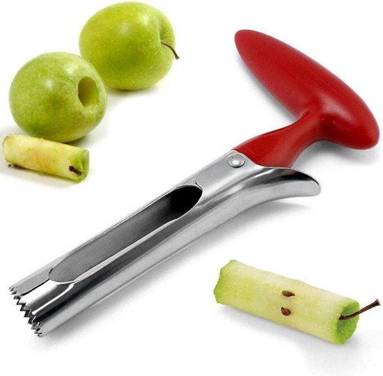 Apfeldeckel, Küchenhelfer Aus Edelstahl, Entkerner, Obst Und Gemüsewerkzeug, Apfel Birnen Deckel, Leichtgängiger Obstentkerner, Kernentkerner