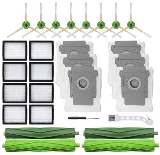 Passend Für Irobot Roomba Bodenreinigungsroboter I7, I7+, E5, E6, 800/900 Serie (universell) 26 Teiliges Set