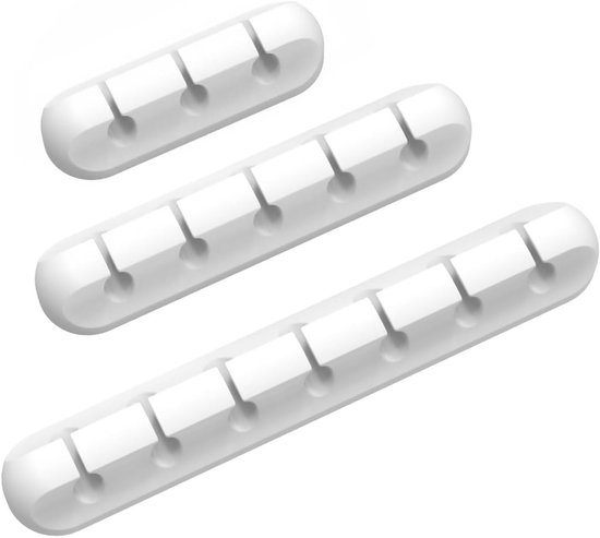 3 Teiliges Kabelhalter Set Kabelmanagement Organizer Clips Aus Selbstklebendem Silikon Für Desktop Usb Ladekabel, Nachttischkabel, Mauskabel, Pc,