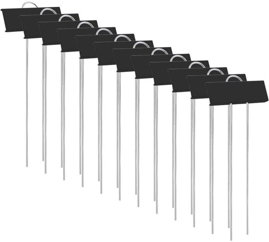 Pflanzenetiketten, Pflanzenetiketten Marker, 12 Langlebige, Rostfreie Metall Gartenetiketten