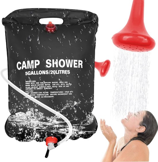 Tragbare 20 Liter Solardusche Für Camping Und Outdoor Aktivitäten