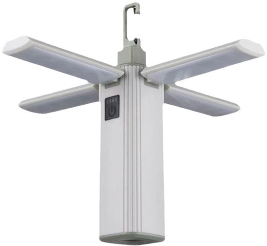 Led Campinglampe Mit Faltbarer, Wiederaufladbarer Taschenlampe, 3 Leuchtmodi, Wasserdicht, Tragbar, Schnellladefunktion, Umgebungslicht Für Wande