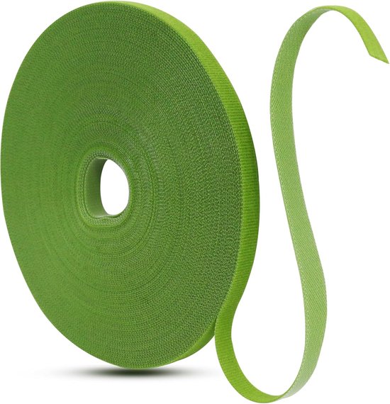 Pflanzenbinder 25 M 10 Mm Grünes Gartenpflanzenband Selbstklebend Und Wiederverwendbar Pflanzenstützen Für Kletterpflanzen Im Garten