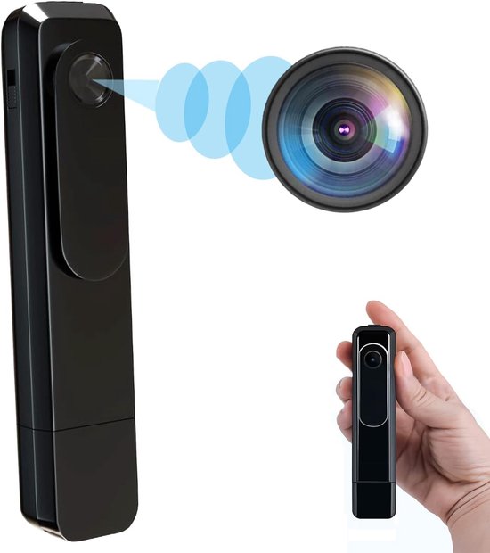 Mini Überwachungskamera (1080p) Tragbar Ohne Wlan Babykamera Für Zuhause Und Sicherheit