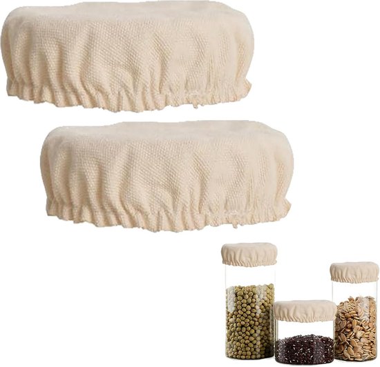 Stoffhüllen Für Sauerteigstartergläser 2 Stück