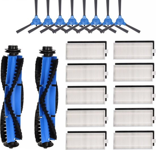Xl Bürsten Und Filterset, Passend Für Eufy Robovac 11s, 15c Und Robovac 30