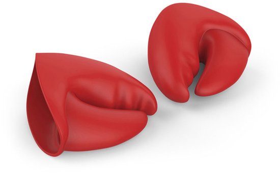 Silikon Ofenhandschuhe 1 Stück Ofenhandschuhe 40 °c Bis 230 °c Grill Und Ofenhandschuhe Hitzebeständiger Handschuh Grillzubehör Rot
