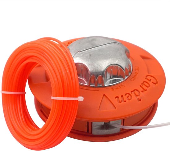 Universelle Ersatzspule Für Rasentrimmer Mit 15 M Nylonfaden M10 X 1,25