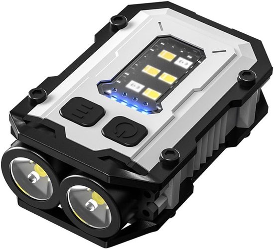 Taschenlampe Wiederaufladbare Mini Schlüsselanhängerlampe 8 Leuchtmodi Usb C Ladeanschluss Wasserdicht (ipx53) Magnetfuß 5 10 Stunden Leuchtdauer