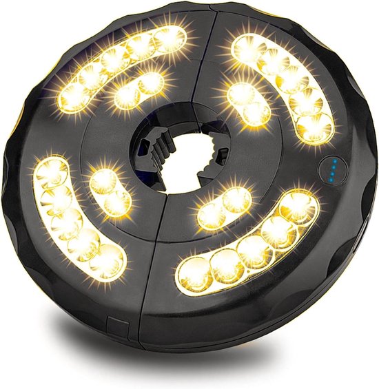 Led Beleuchtung Für Sonnenschirme 28 Leds Mit 3 Helligkeitsstufen Für Outdoor Aktivitäten Und Camping