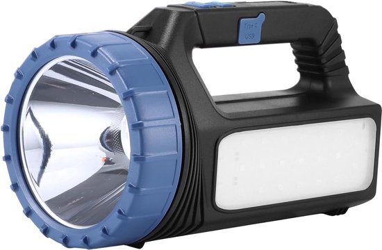Led Taschenlampe Led Suchscheinwerfer Campinglampe Notfallset Zeltlampe Flutlicht 400 Lumen 2400 Mah