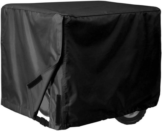 Wasserdichte Universal Generatorabdeckung 96 X 76 X 71 Cm Für Die Meisten Generatoren Von 5500 Bis 15000 Watt Schwarz
