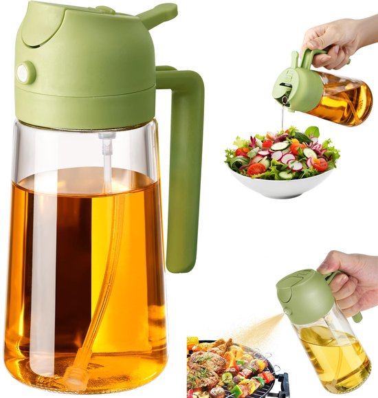 2 In 1 Ölspender Und Ölsprüher Für Küche Und Grill, 470 Liter