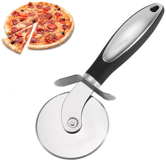 Pizzaschneider Kopenhagen Pizzaroller Spülmaschinenfest Edelstahl Roller Wackelfrei Edelstahl Ergonomischer Pizzaschneider Küchenutensilien Küche