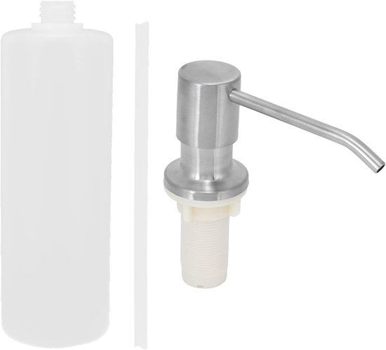 Dailygoods Integrierter Seifenspender Aus Edelstahl Für Küche Und Bad