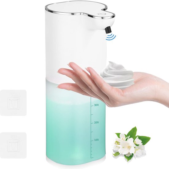 Automatischer Seifenspender Zur Wandmontage (ohne Bohren) 400 Ml Elektrischer Seifenspender Usb Aufladbar Wasserdicht (ipx5) Für Küche Und Bad We