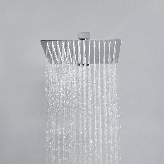 Duschkopf Aus Edelstahl 304 Mit Silikondüse Regendusche Für Einen Kräftigen Wasserstrahl