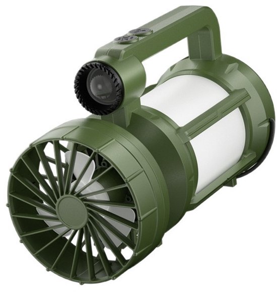 Solar Campingventilator Solarbetriebener Ventilator Led Campinglampe Wiederaufladbarer Akku Tragbar Für Zelt Outdoor Notfälle Gemüse