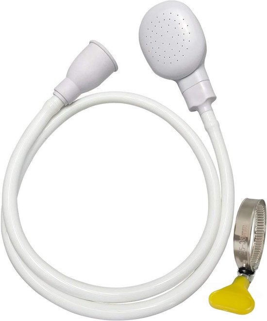 Duscharmatur Set Universeller Wasserhahnadapter 130 Cm Brauseschlauch Zum Hundewaschen Und Babybaden Pvc Material Schnellmontage