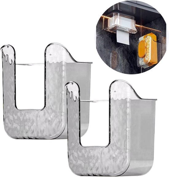 2er Set Feucht Toilettenpapierhalter Abtropffreier Feucht Toilettenpapierspender Aufbewahrungsbox Für Feuchttücher Wandspender Für Toilettenpapie