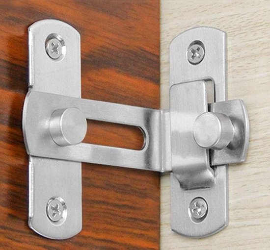 Dailygoods 2 Stück 90 Grad Winkelschnalle Aus Edelstahl