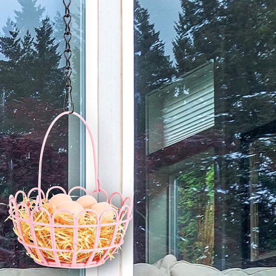 2 Stück Achterketten Hängeketten Für Futterhäuschen, Pflanzgefäße, Laternen Und Dekorationen Schwarz