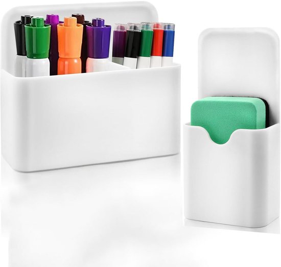 2er Set Magnetische Stiftablagen Magnetische Ablage Magnetische Stifthalter Whiteboard Stifthalter Für Kühlschränke, Whiteboards, Spinde Und Ande
