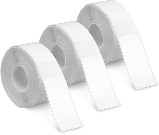 Dailygoods Thermolabel, 540 Stück 3 Rollen 14 X 30 Mm