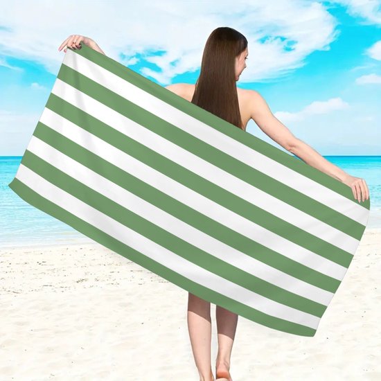 Mikrofaser Strandtuch In Verschiedenen Größen, Schnelltrocknendes, Saugfähiges Badetuch Für Erwachsene, Pool Und Strand 76 × 150 Cm