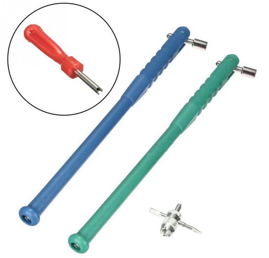 2 Teiliges Ventilwerkzeugset, Montage Und Reparatur Von Auto Und Fahrradventilen