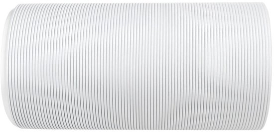 Dailygoods Auspuffrohr 2 M Faltbar/dehnbar Pp/stahldraht Durchmesser 150 Mm Rechtsgewinde Stoßfest Klimaanlagenschlauch