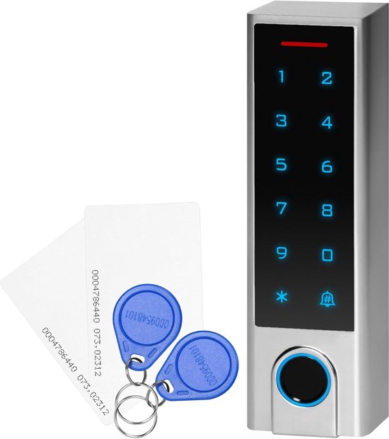 Intelligentes Türschloss Mit Codeschloss Und Fingerabdruckleser Wlan Kompatibel, Ip68 Wasserdicht