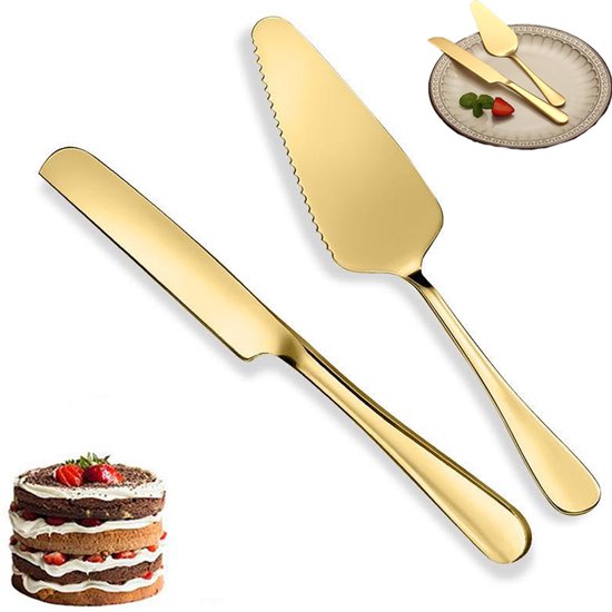 2 Teiliges Set Tortenmesser Set Gebäckmesser Ersatzblech Für Kuchen Und Pizza Tortenmesser Und Ersatzblech Tortenschneider Messer Und Ersatzblech