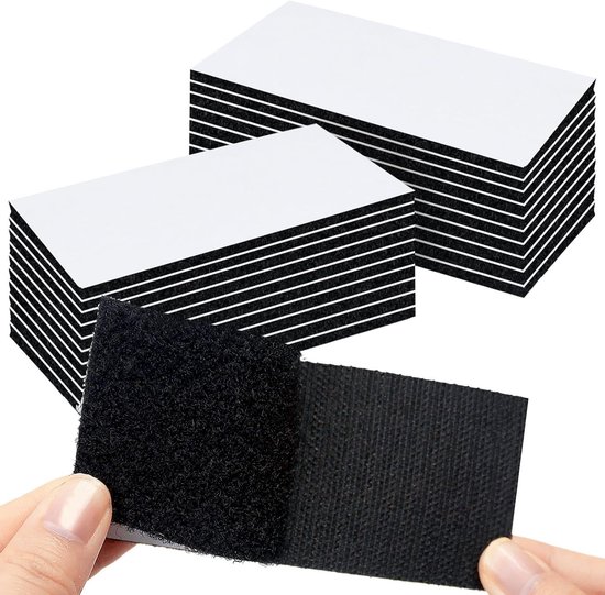 Extra Starkes Doppelseitiges Klebeband, Wiederverwendbare Klebepads, 50 Mm X 100 Mm, 20 Stück, Zum Basteln Und Befestigen