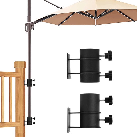 Sonnenschirmständer Sonnenschirmklemme Sonnenschirmhalter Robuster Terrassen Und Balkonschirmhalter Edelstahl Sonnenschirmständer Mit Versetzter