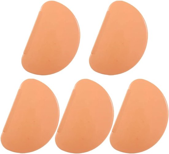5 Schaber Schüsselschaber, Teigschaber Teigschneider Aus Kunststoff Multifunktionales Küchenutensil Zum Schneiden Von Gebäck Küchenhelfer Zum Bro