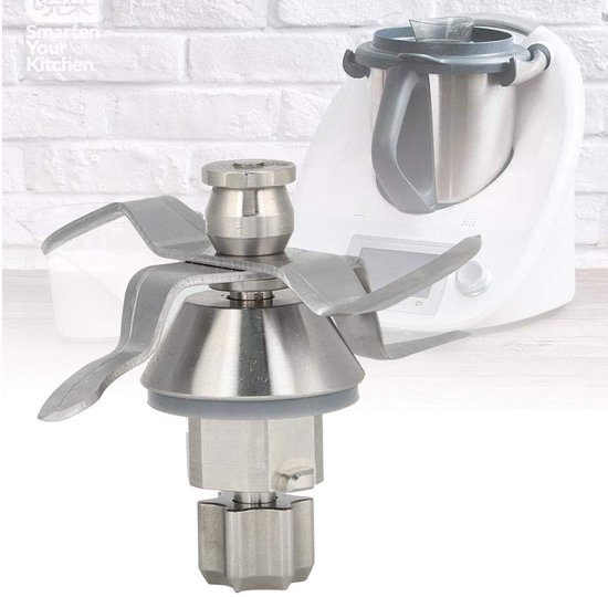 Tm31 Edelstahl Messerset Kompatibel Mit Vorwerk Thermomix Tm31 Ersatzteile Für Mixer Langlebige Ersatzteile, Kompatibel Mit Verschiedenen Mixern