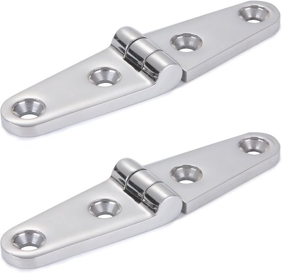 Scharniere Aus Edelstahl Für Türen Und Schränke Marinequalität Sus316, 10,13 Cm X 2,59 Cm 2er Set
