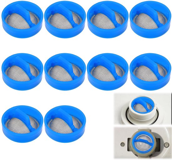 Waschmaschinenfilter Einlassventilfilter 10 Stück 2 X 0,6 Cm